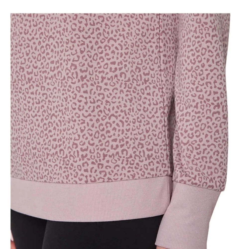 Ladies Mondetta XXL Crewneck Pullover Shirt Active Top Mid Weight Long Sleeve - Picture 5 of 8